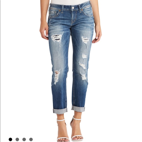 silver sam boyfriend jeans